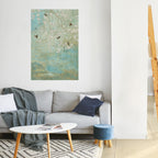 BLOOMING CHARM Peel and Stick Vertical Poster