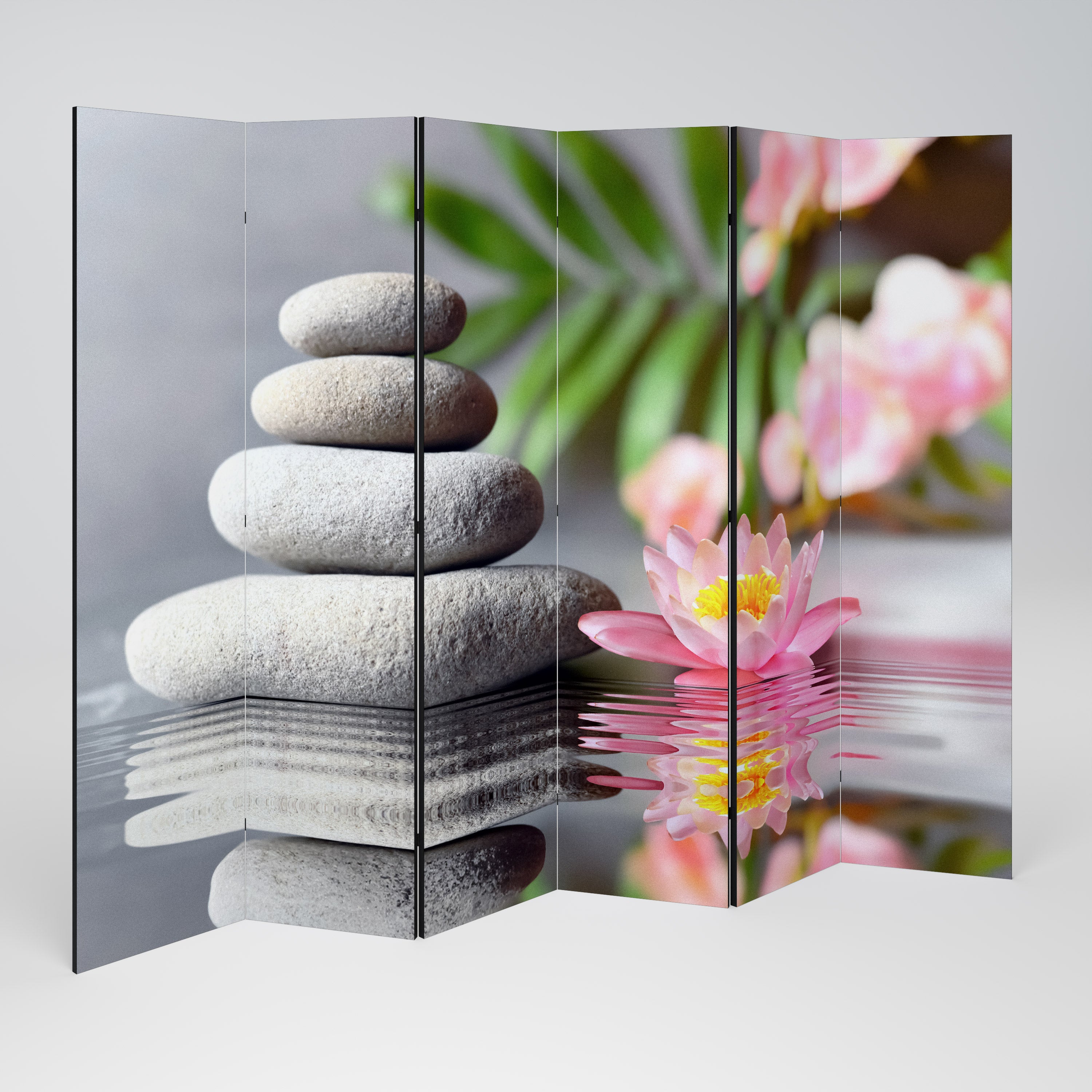 CALMING REFLECTIONS Rumsavdelare 6 paneler