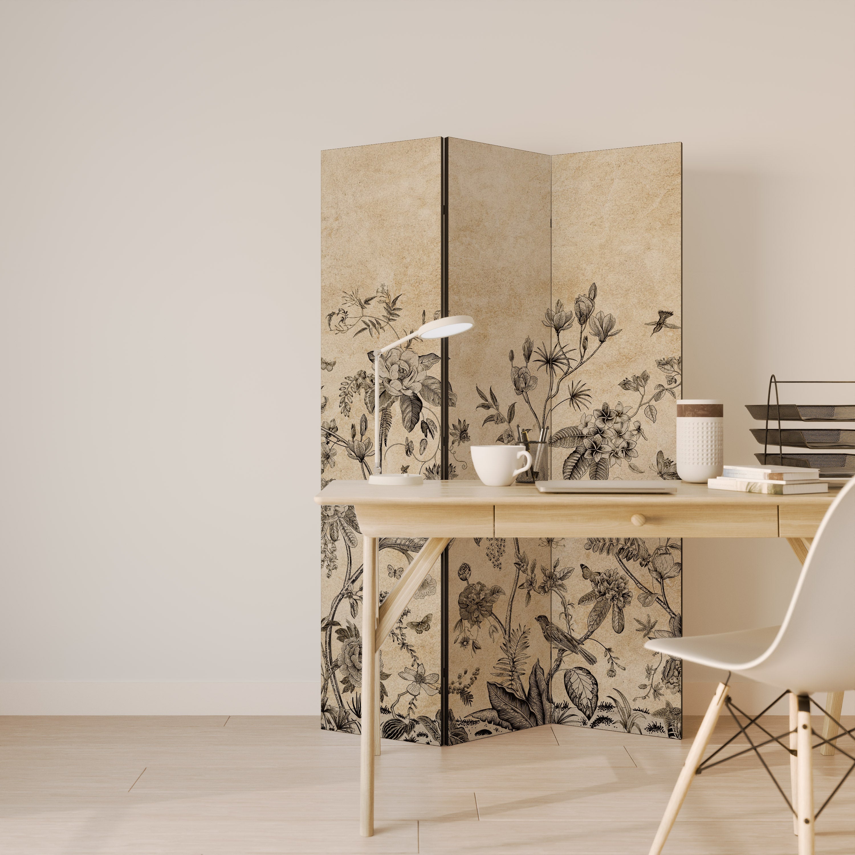 GLADE ESSENCE Dekorativ rumsavdelare med 3 paneler