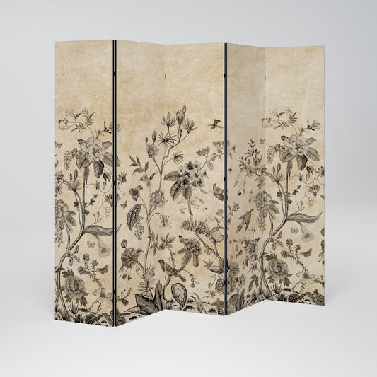 GLADE ESSENCE Decorative 5-Panel Room Divider
