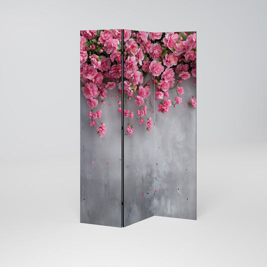 SERENE FLOWER FOLD Dekorativ rumsavdelare – 3 paneler