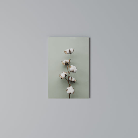 COTTON DREAMS UNFOLDED Vertical Canvas Print