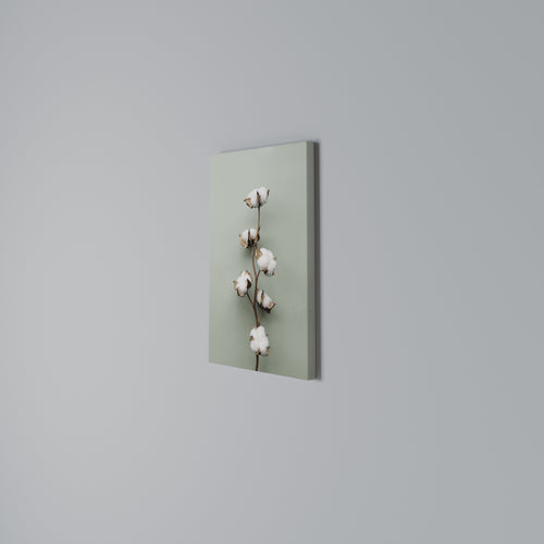 COTTON DREAMS UNFOLDED Vertical Canvas Print