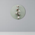 COTTON DREAMS UNFOLDED Round Wall Art