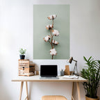 COTTON DREAMS UNFOLDED Peel and Stick Vertical Poster