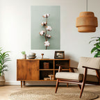 COTTON DREAMS UNFOLDED Peel and Stick Vertical Poster