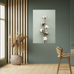 COTTON DREAMS UNFOLDED Peel and Stick Vertical Poster