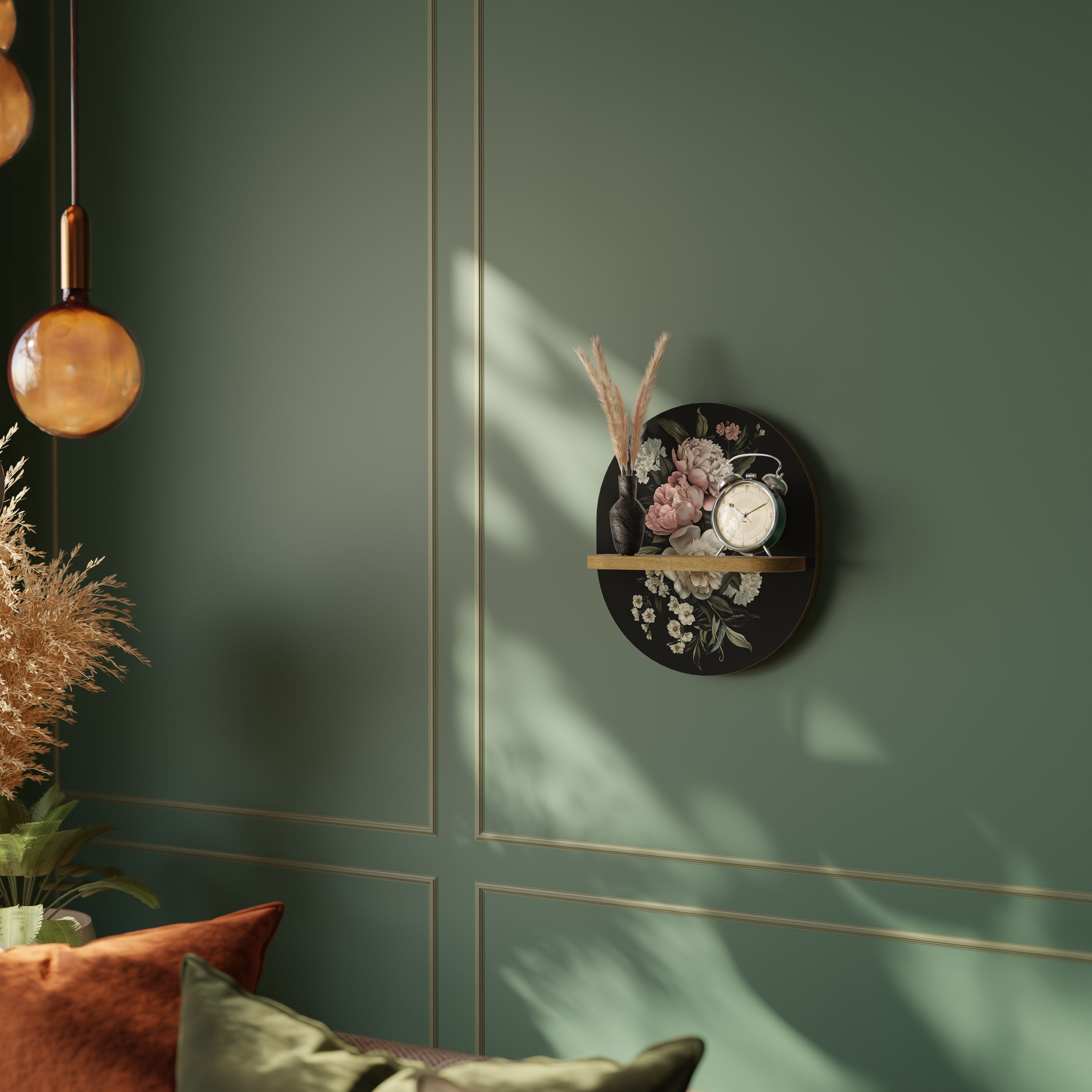 LUSH ELEGANCE Art Shelf
