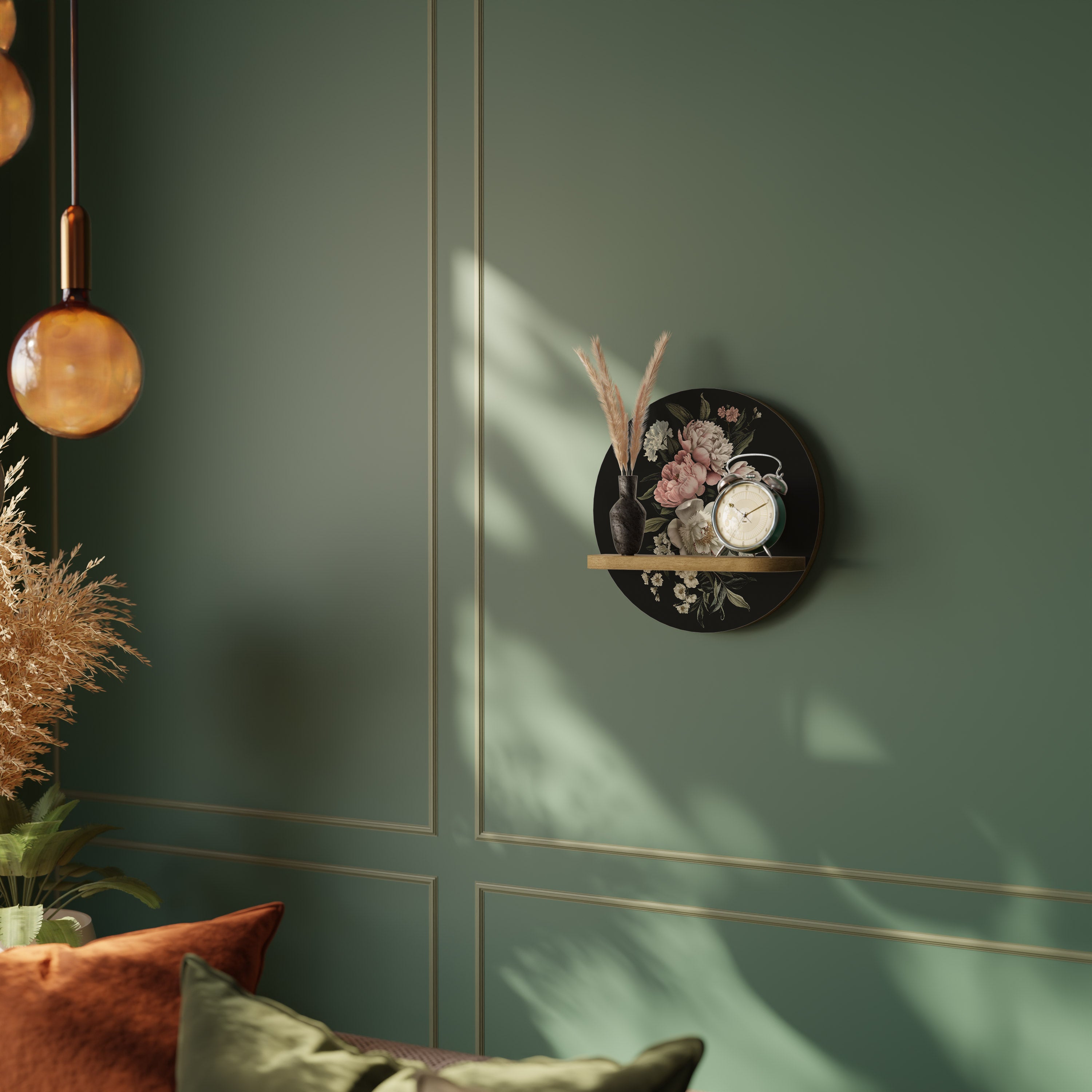 LUSH ELEGANCE Art Shelf