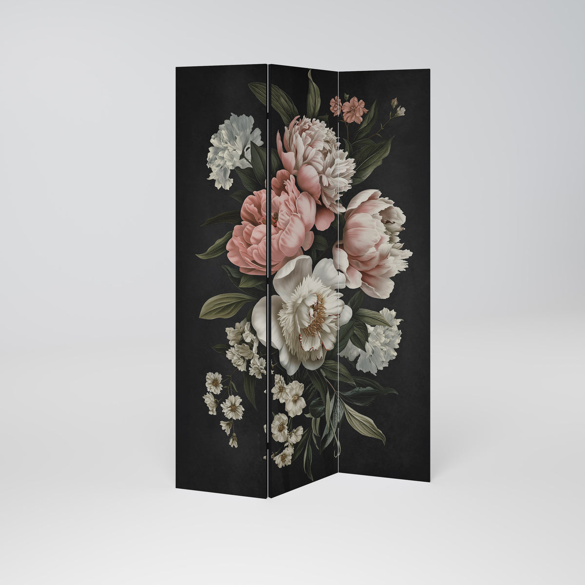 LUSH ELEGANCE Dekorativ rumsavdelare – 3 paneler