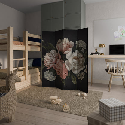 LUSH ELEGANCE Dekorativ rumsavdelare med 4 paneler