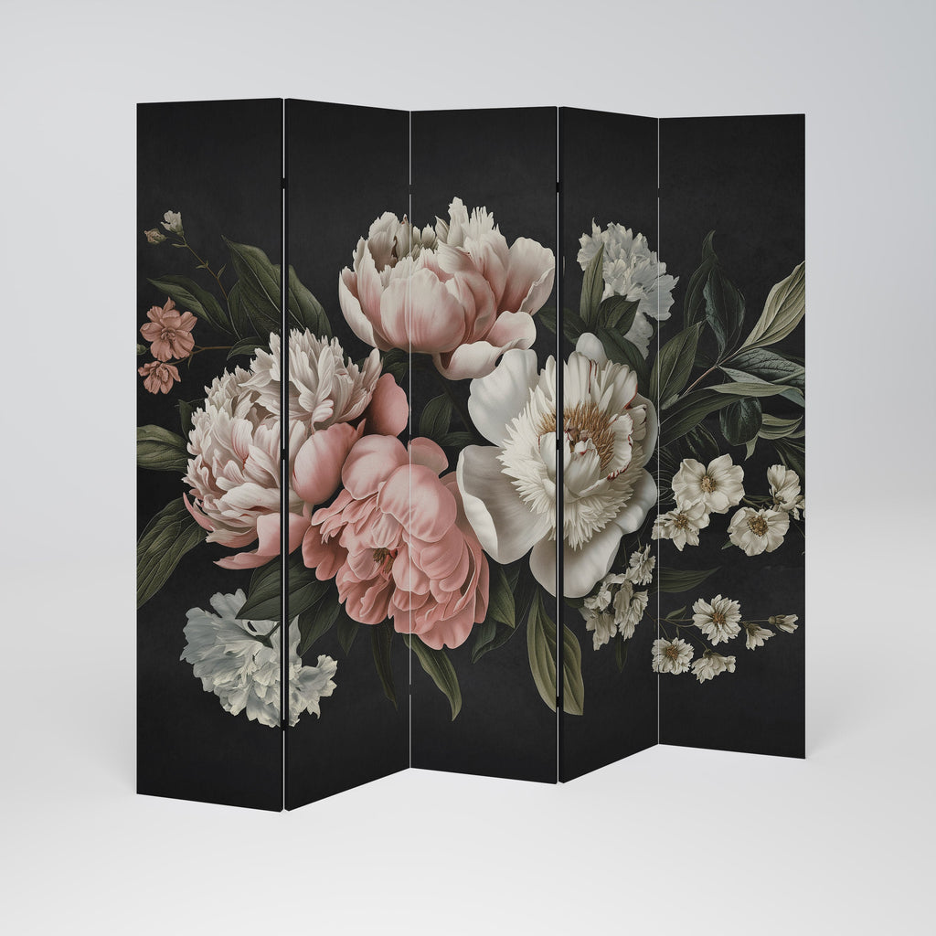 LUSH ELEGANCE Dekorativ rumsavdelare med 5 paneler