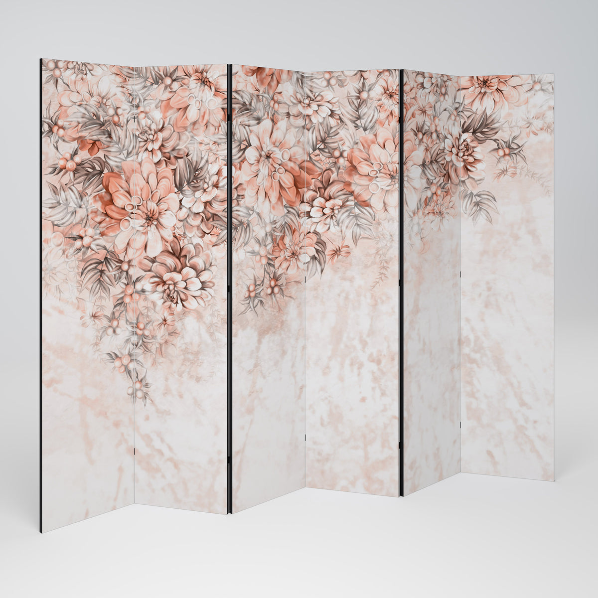 MARBLE GARDEN FANTASY Rumsavdelare 6 paneler