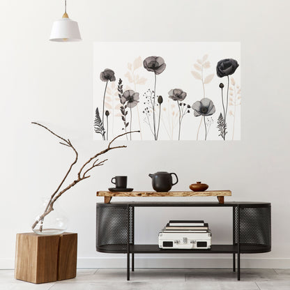 POMPY ALLURE Horisontell poster med självhäftande motiv