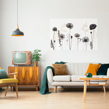 POMPY ALLURE Horisontell poster med självhäftande motiv
