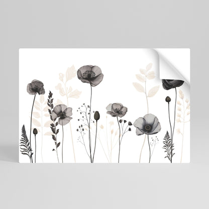 POMPY ALLURE Horisontell poster med självhäftande motiv