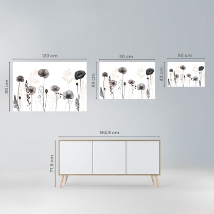 POMPY ALLURE Horisontell poster med självhäftande motiv