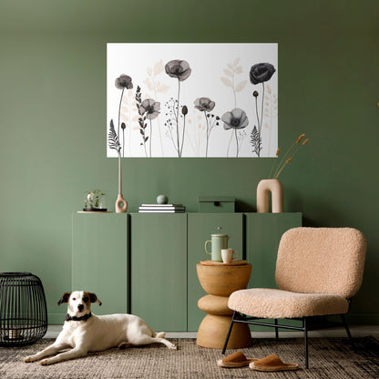 POMPY ALLURE Horisontell poster med självhäftande motiv