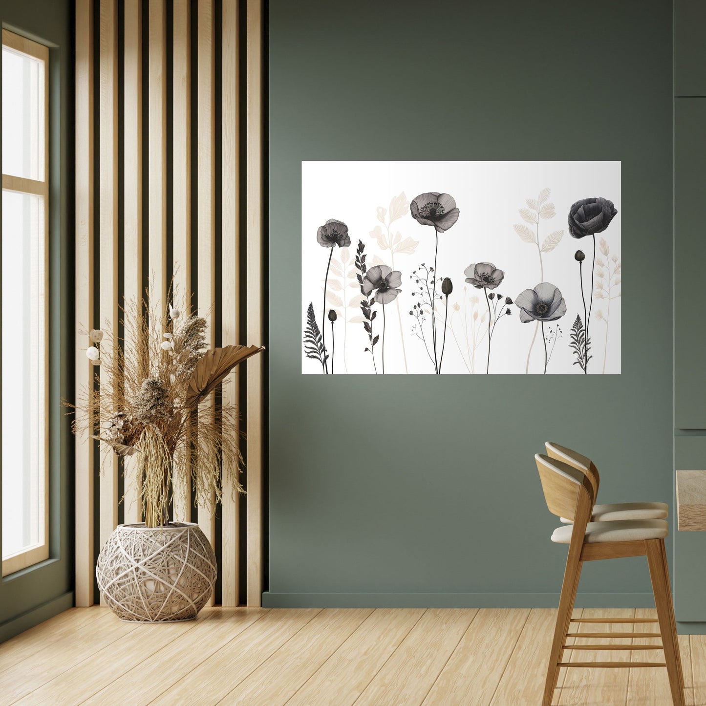 POMPY ALLURE Horisontell poster med självhäftande motiv