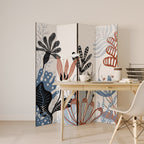 ORGANIC ASSEMBLAGE Rumsavdelare 4 paneler