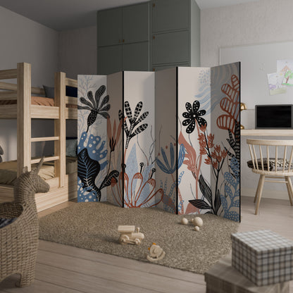 ORGANISK ASSEMBLAGE Dekorativ rumsavdelare med 6 paneler