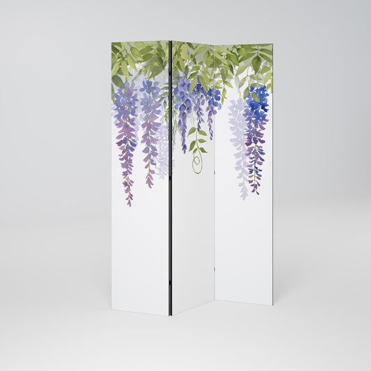 BOTANICAL BREEZE Dekorativ rumsavdelare – 3 paneler