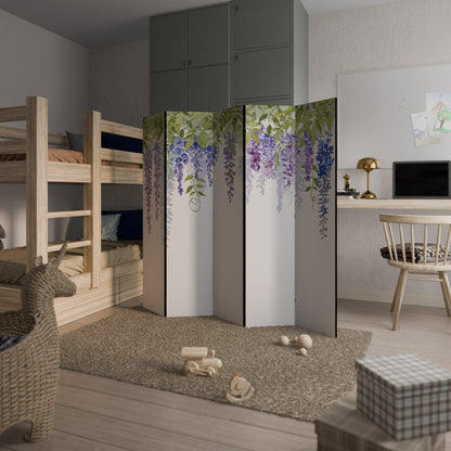 BOTANICAL BREEZE Decorative 5-Panel Room Divider