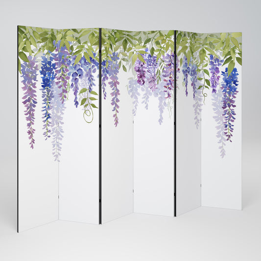 BOTANICAL BREEZE Decorative 6-Panel Room Divider