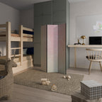 ELEGANT FLORAL FUSION 3-Panel Room Divider