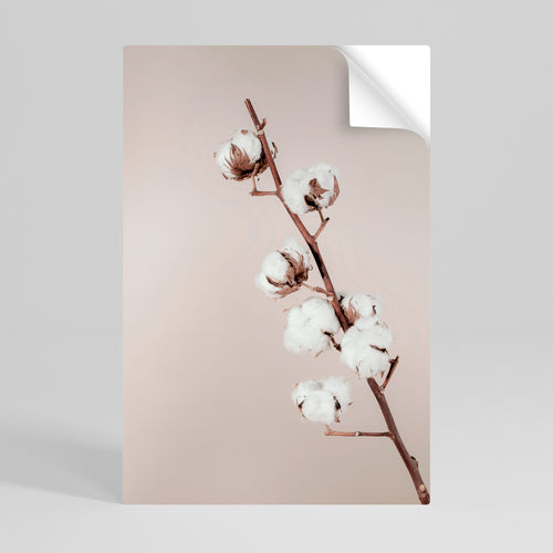 BOMULLSMOLN I BALANS Vertikal poster med självhäftande papper