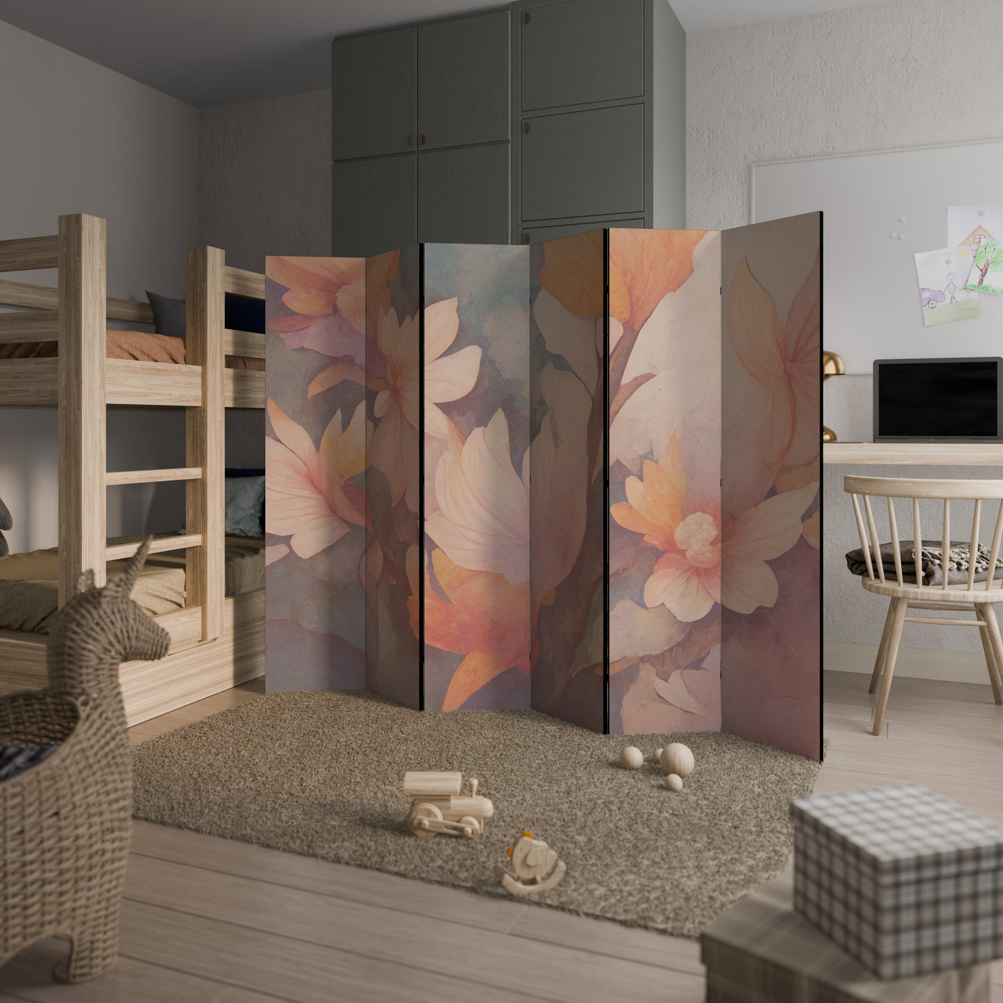 PETAL GRACE Rumsavdelare 6 paneler
