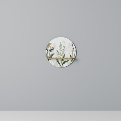 HERBAL DREAM Rund Konsthylla I Ekeffekt