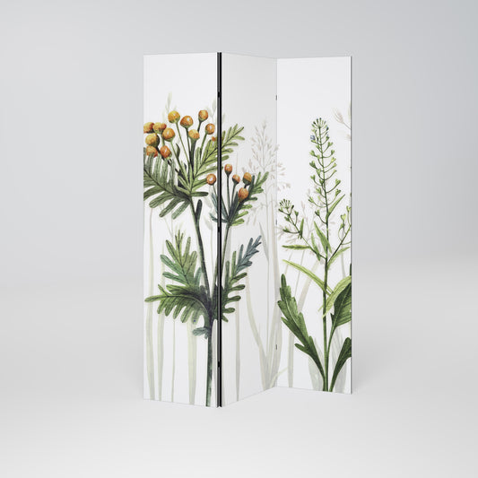HERBAL DREAM Decorative 3-Panel Room Divider