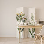 HERBAL DREAM 3-Panel Room Divider