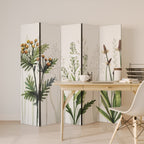 HERBAL DREAM 5-Panel Room Divider