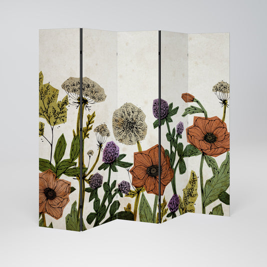 SPROUT ELEGANCE Decorative 5-Panel Room Divider