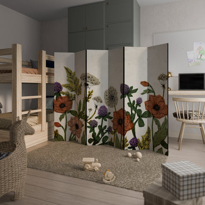 SPROUT ELEGANCE Dekorativ rumsavdelare med 6 paneler