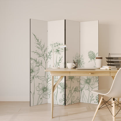 WILDER BEAUTY Rumsavdelare 4 paneler