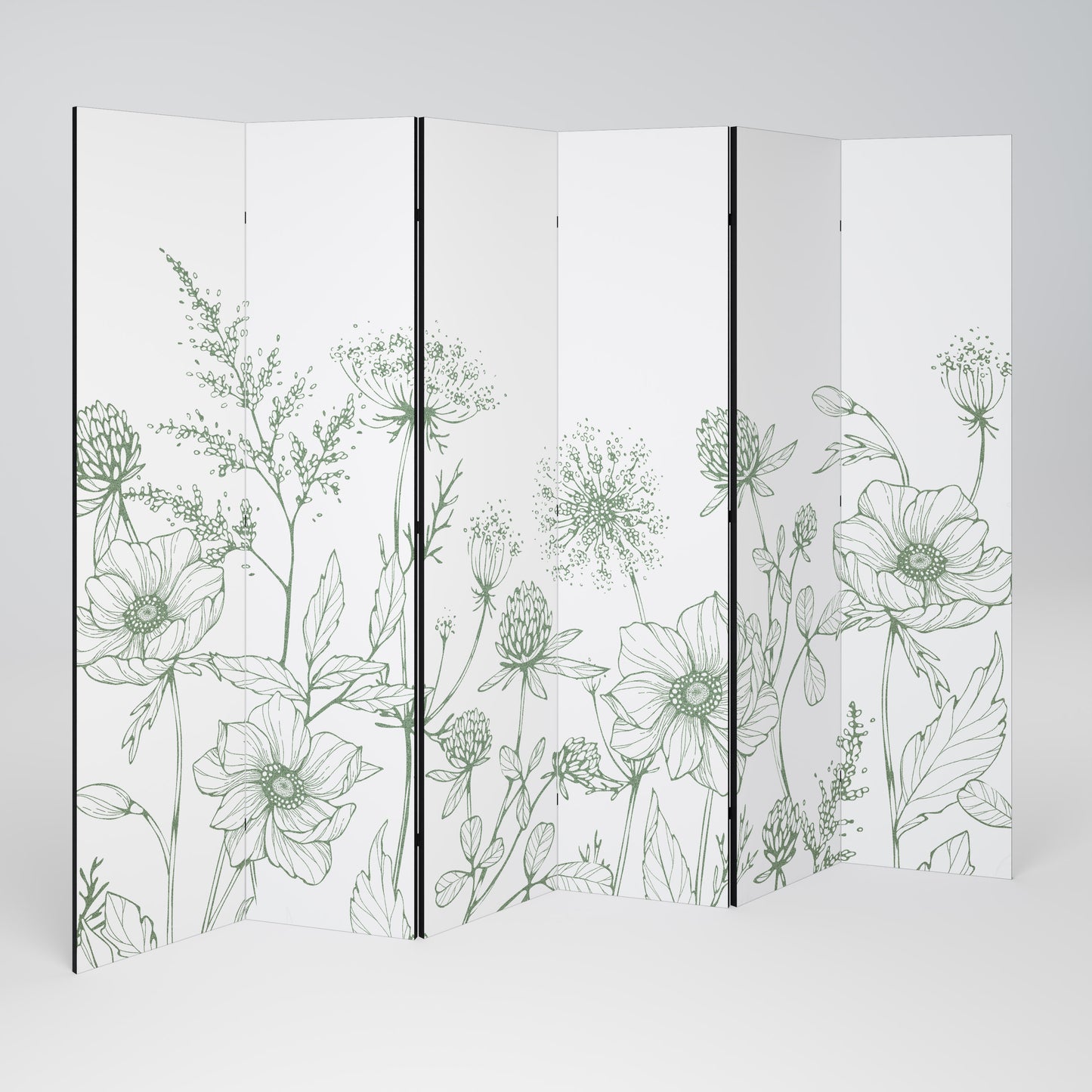 WILDER BEAUTY Rumsavdelare 6 paneler
