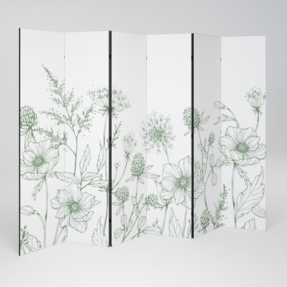 WILDER BEAUTY Rumsavdelare 6 paneler