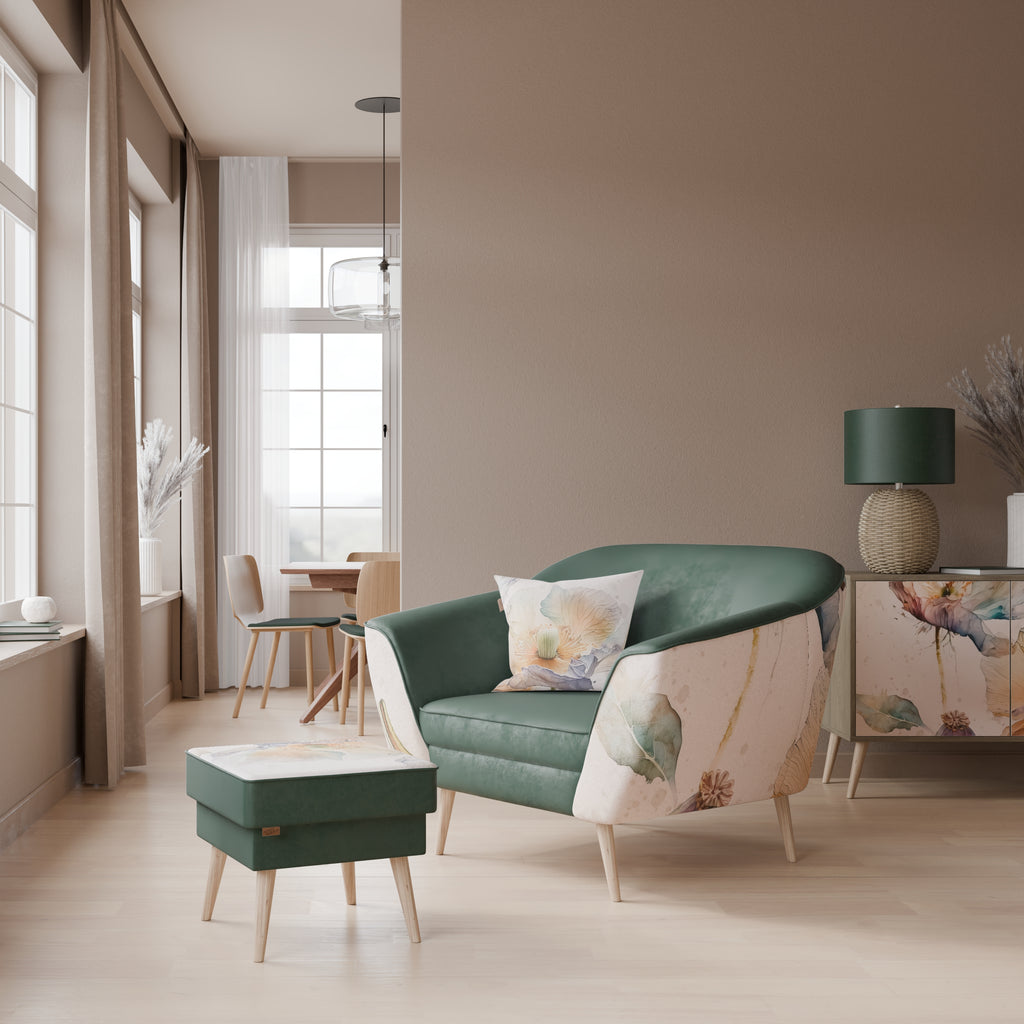 SOFTEN POPPY AURORA Armchair