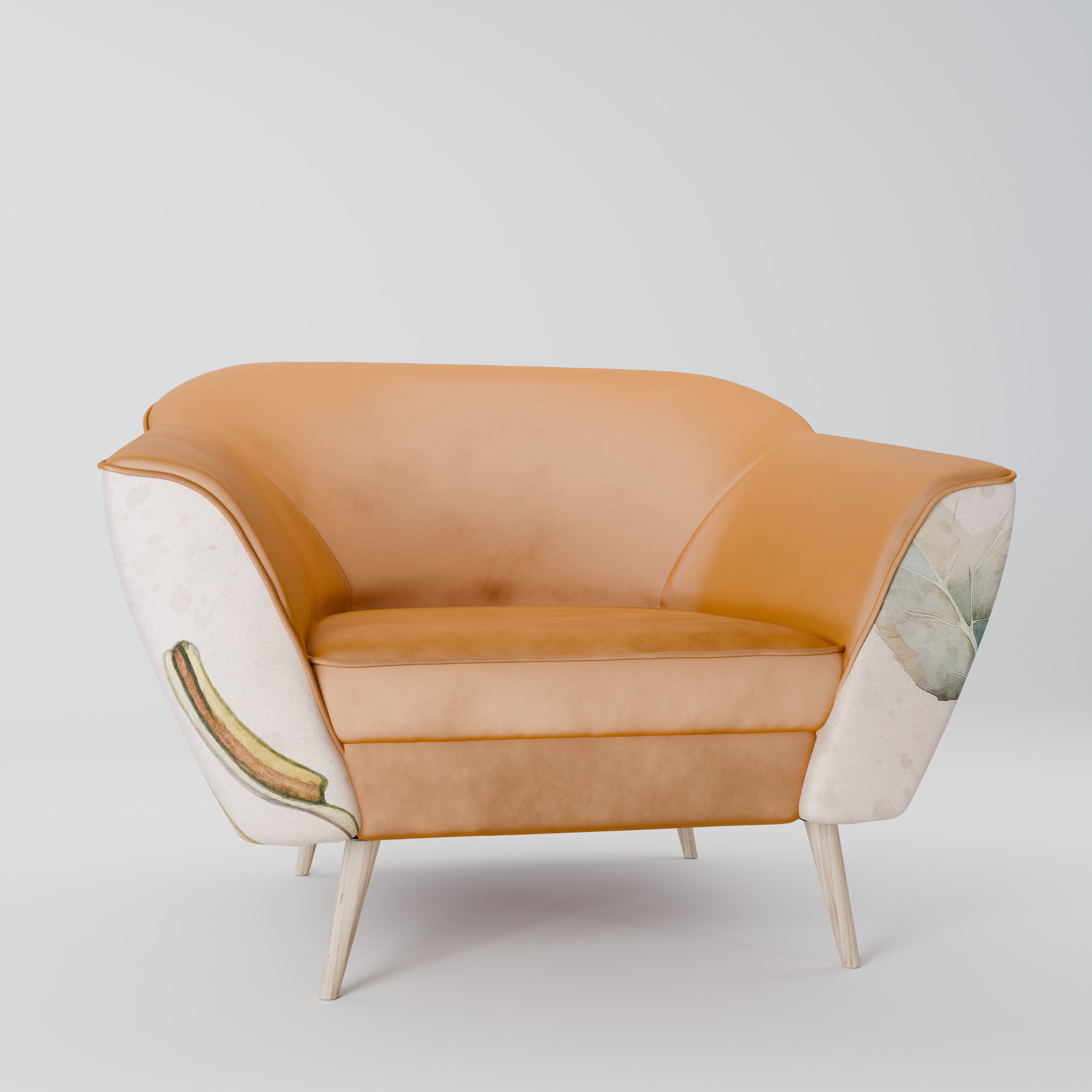 SOFTEN POPPY AURORA Armchair