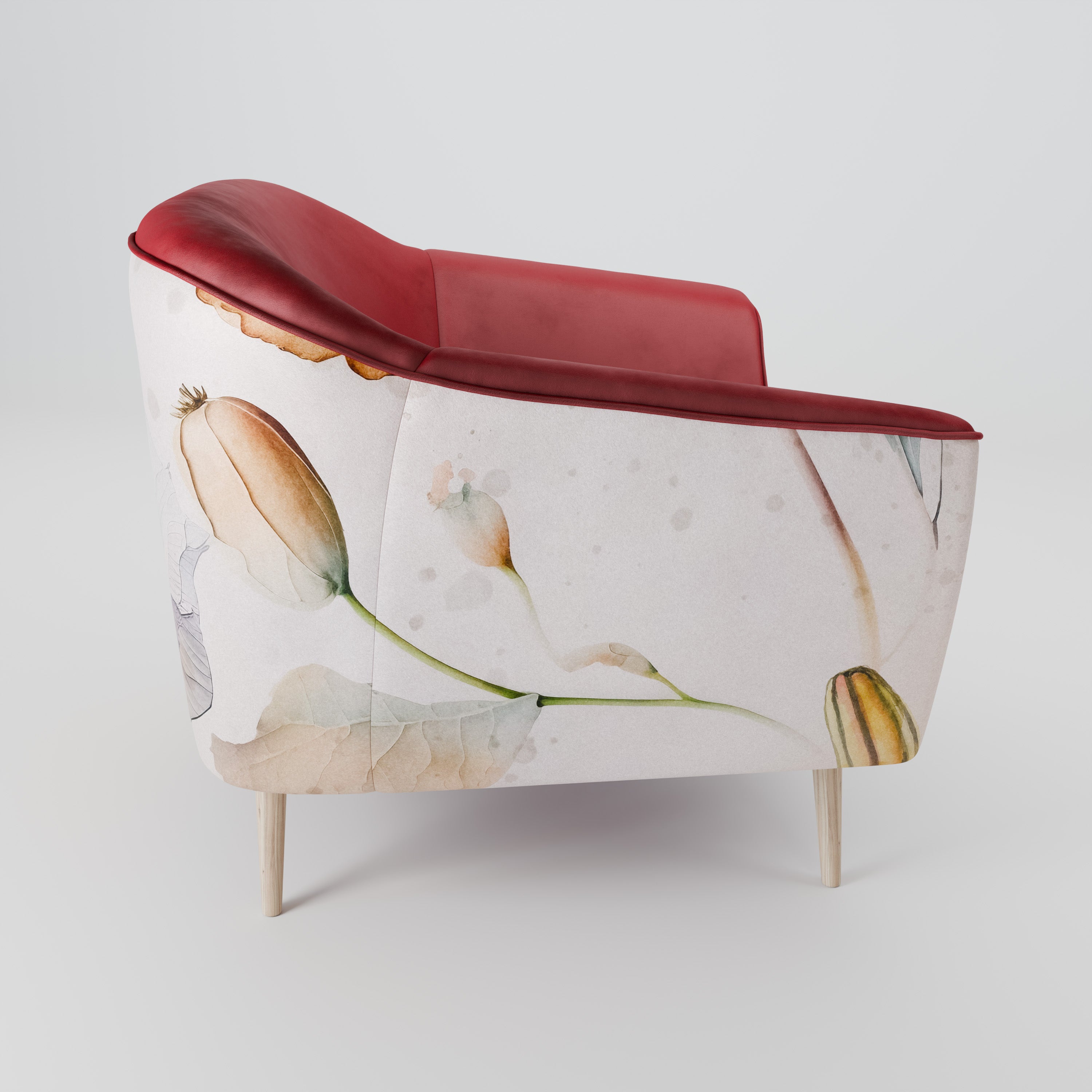 SOFTEN POPPY AURORA Armchair