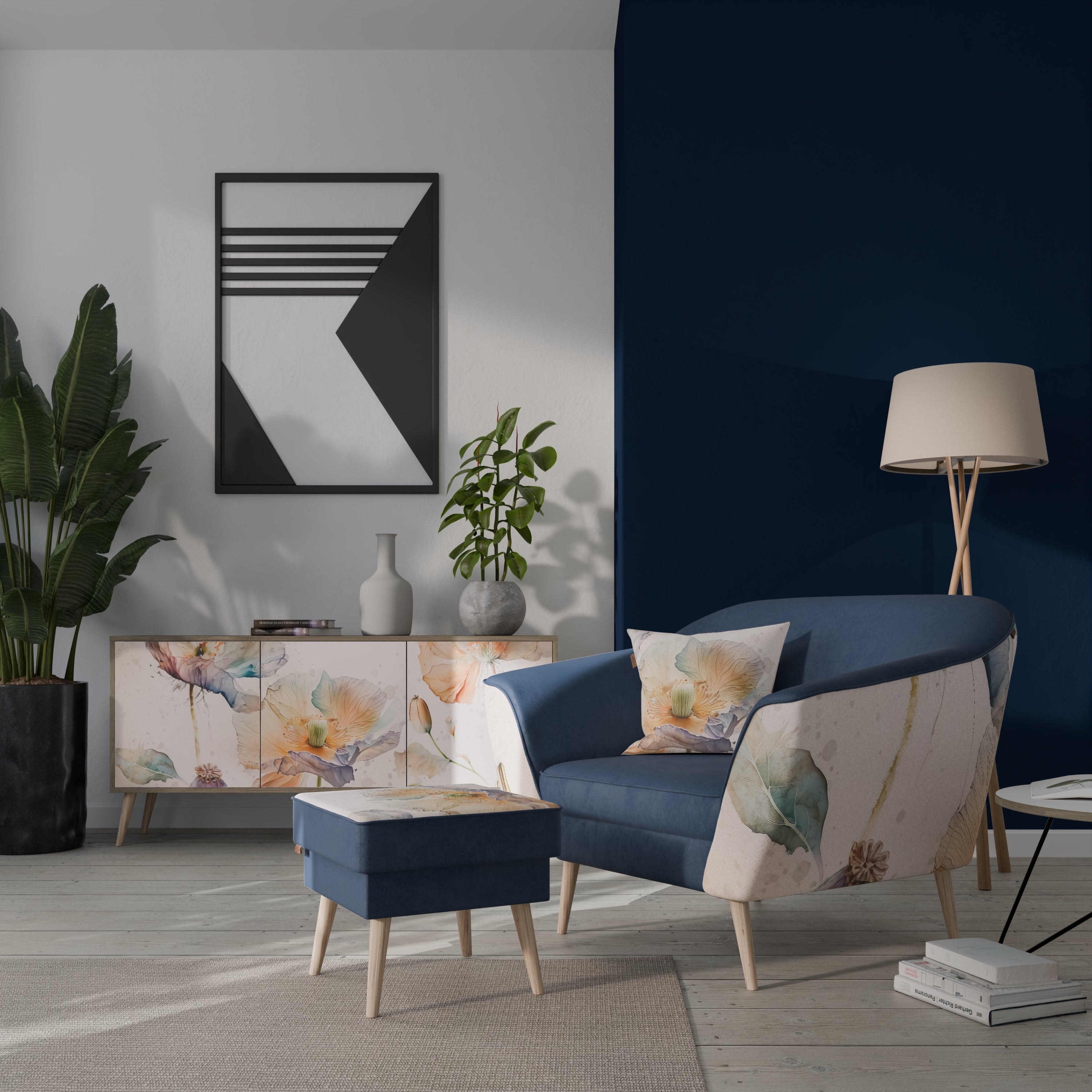 SOFTEN POPPY AURORA Armchair