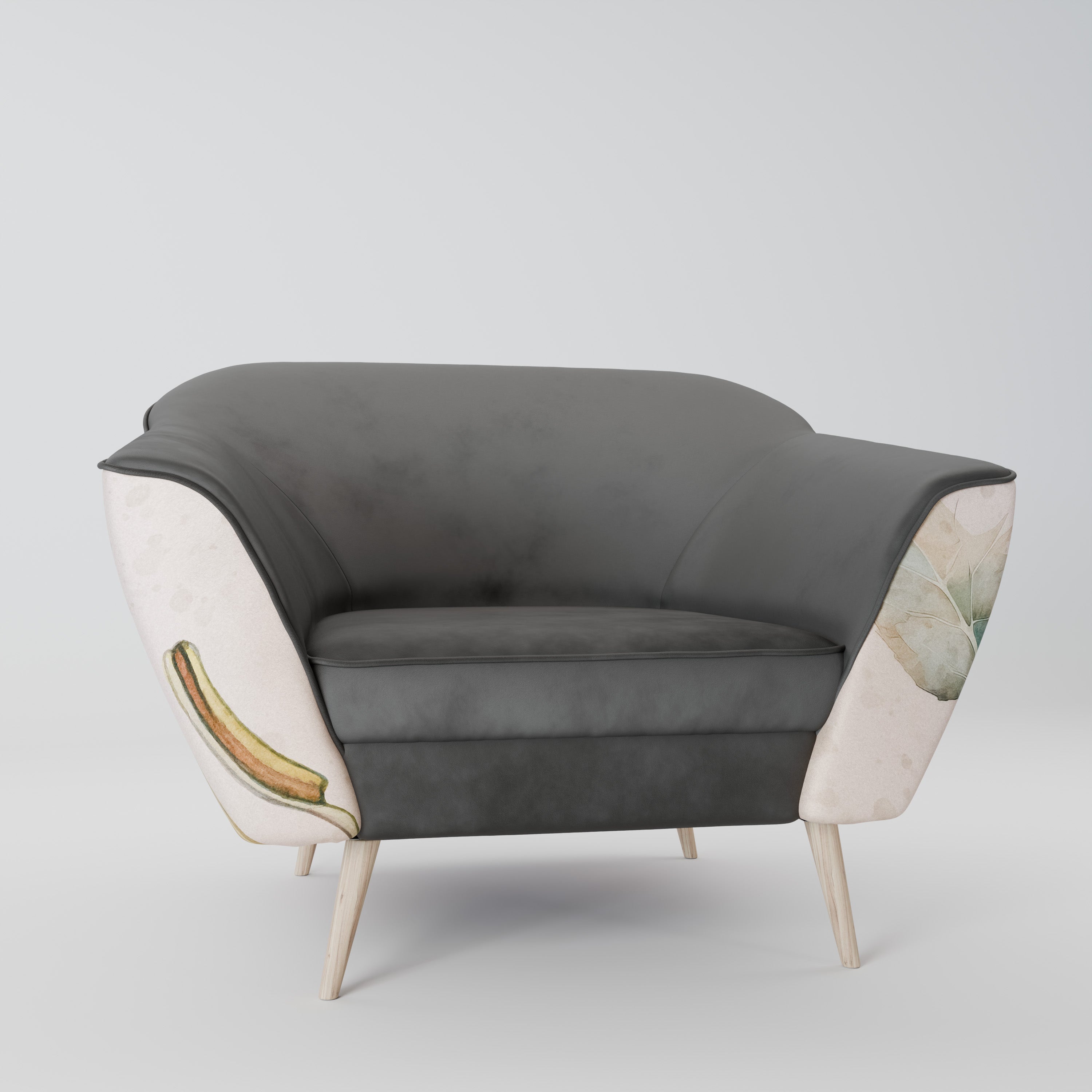 SOFTEN POPPY AURORA Armchair