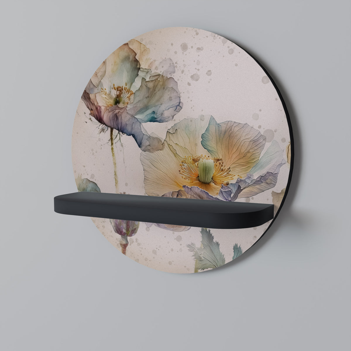 SOFTEN POPPY Dekorationshylla