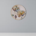 SOFTEN POPPY Round Wall Art