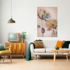 SOFTEN POPPY Peel and Stick Vertical Poster