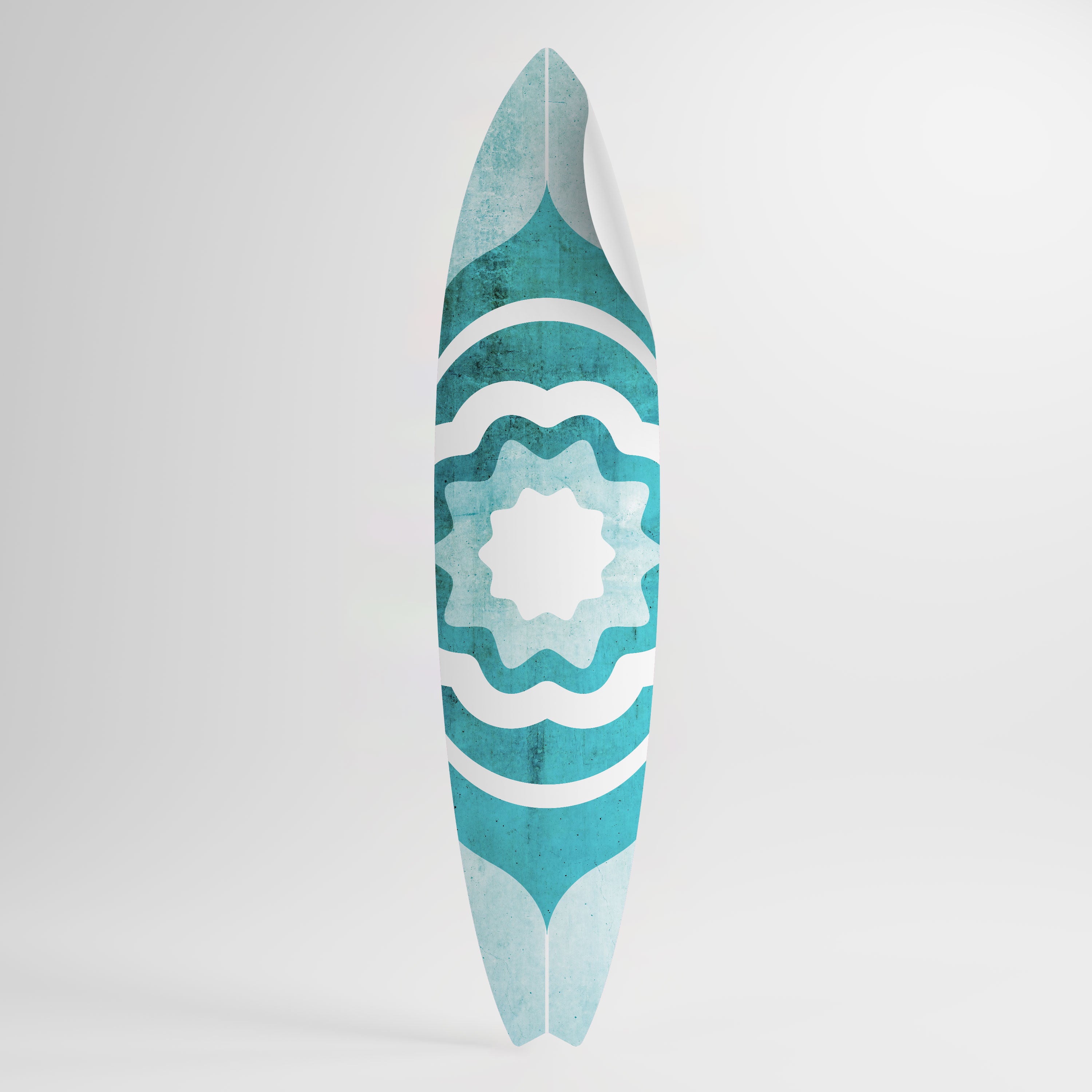 BARBADOS BLUE Väggdekal surfbräda