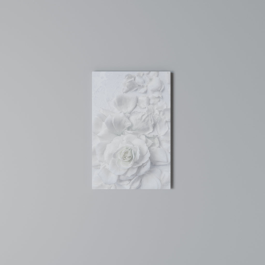 ELEGANCE IN CLARITY Vertical Canvas Print